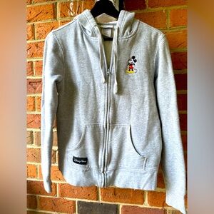 Disney Hoodi Zipper up 80% cotton SZ L